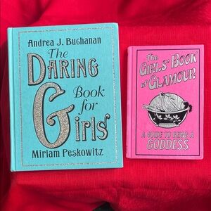 The Daring Book for Girls and The Girls' Book of Glamour Set
